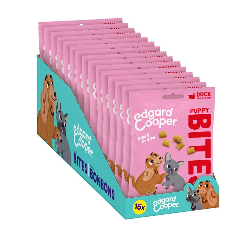 50 g Edgard y Cooper Snacks Mini Puppy de Pato e Frango para cães ,  Imagem número 8 50 g Edgard y Cooper Snacks Mini Puppy de Pato e Frango para cães , , large Imagem número 8